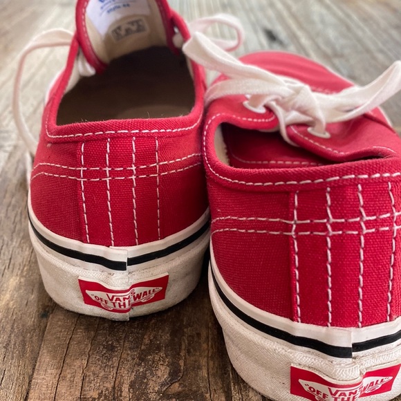 Vans Shoes - Vans red sneakers
